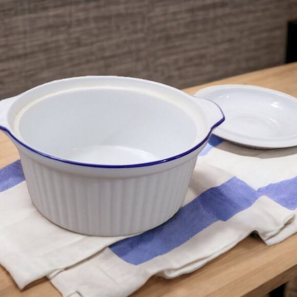 BIA Blanc de Table Covered Casserole Dish 1.5 Quart - Picture 1 of 3